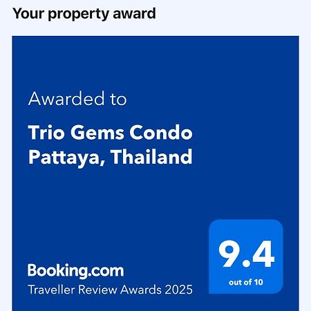 Trio Gems Condo Pattaya, Thailand Pantai Jomtien Luaran gambar